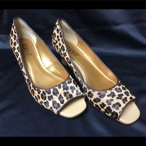 Franco Sarto L-Atrium cheetah print hair